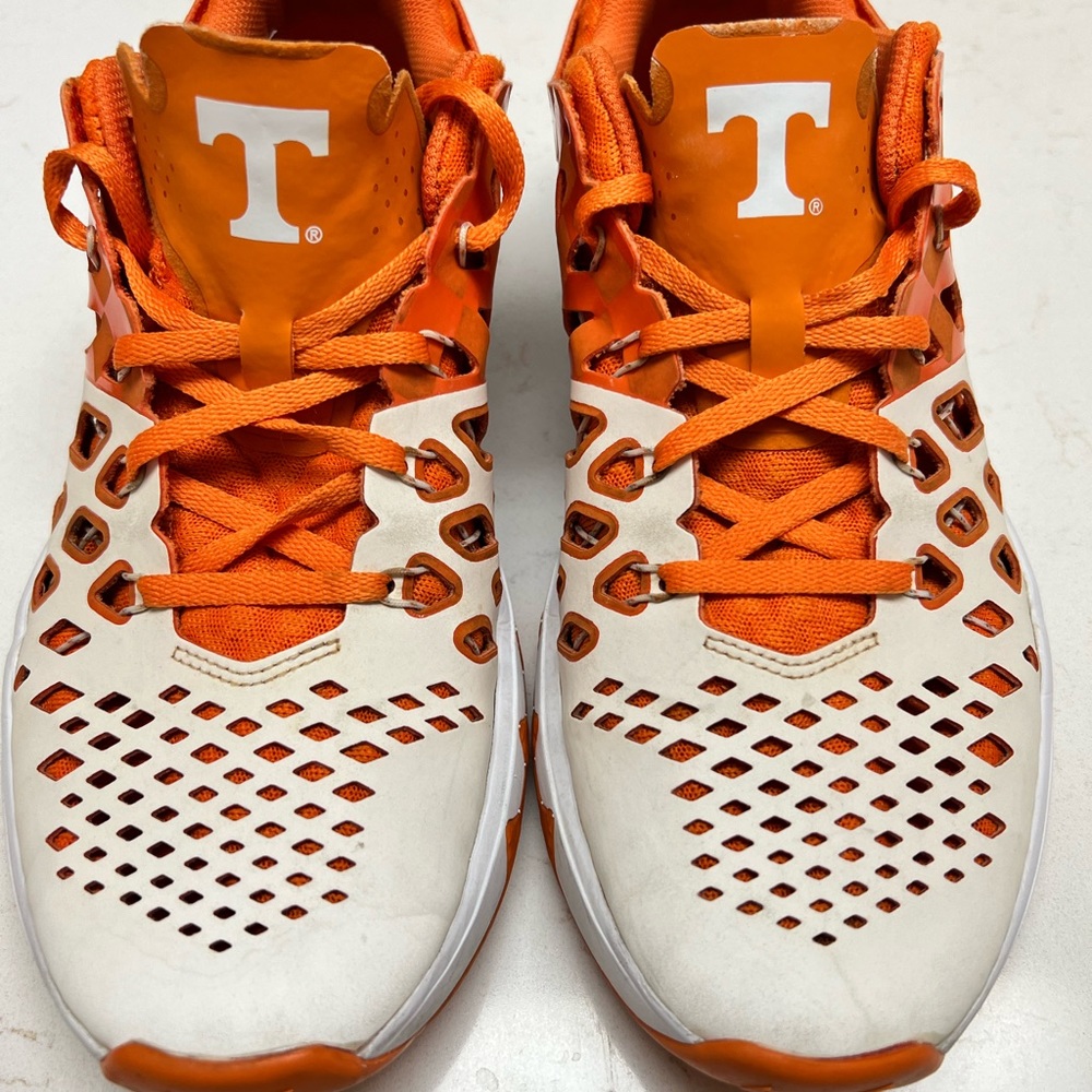 Nike Mens Train Speed 4 AMP 844102-801 Orange White Sneaker Shoes Lace Up Sz 8.5